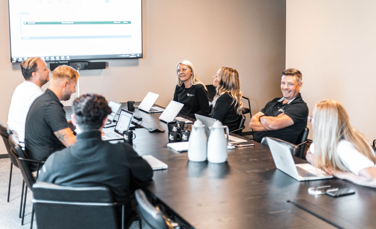 people at conference