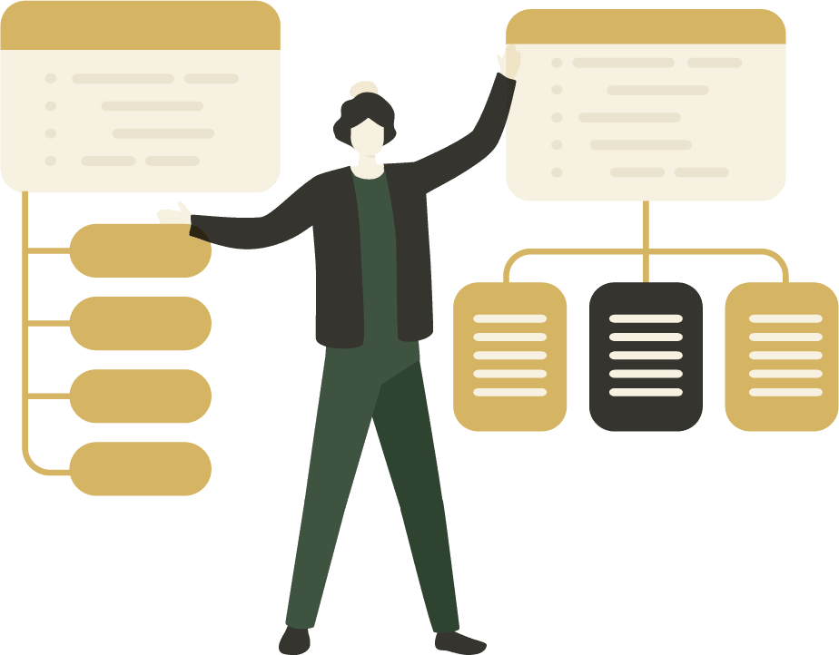 2 guys in black shirts