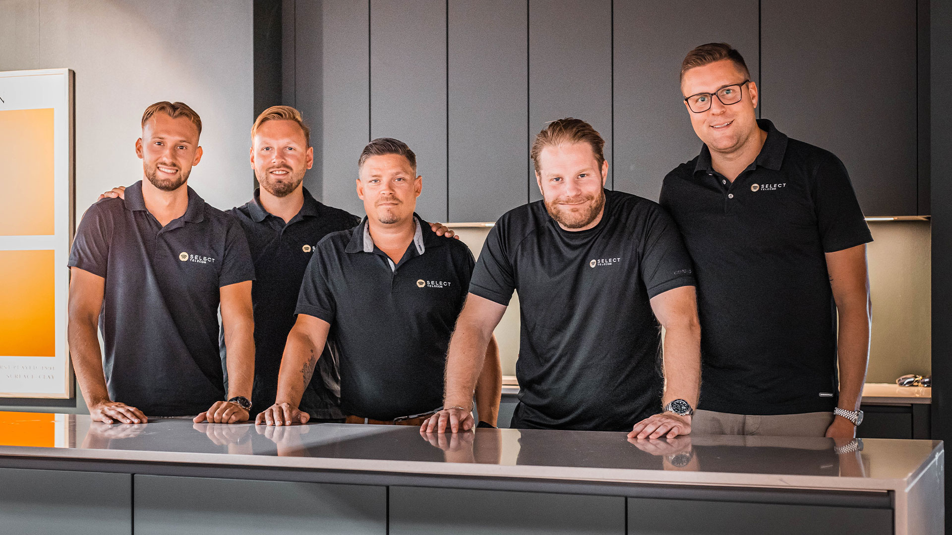 guys in black shirts